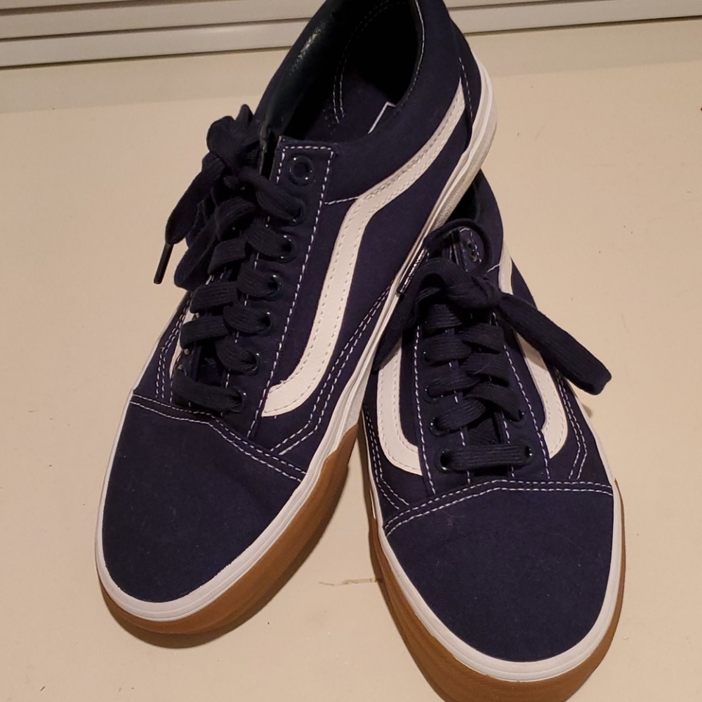 Vans sneakers navy blue lace up